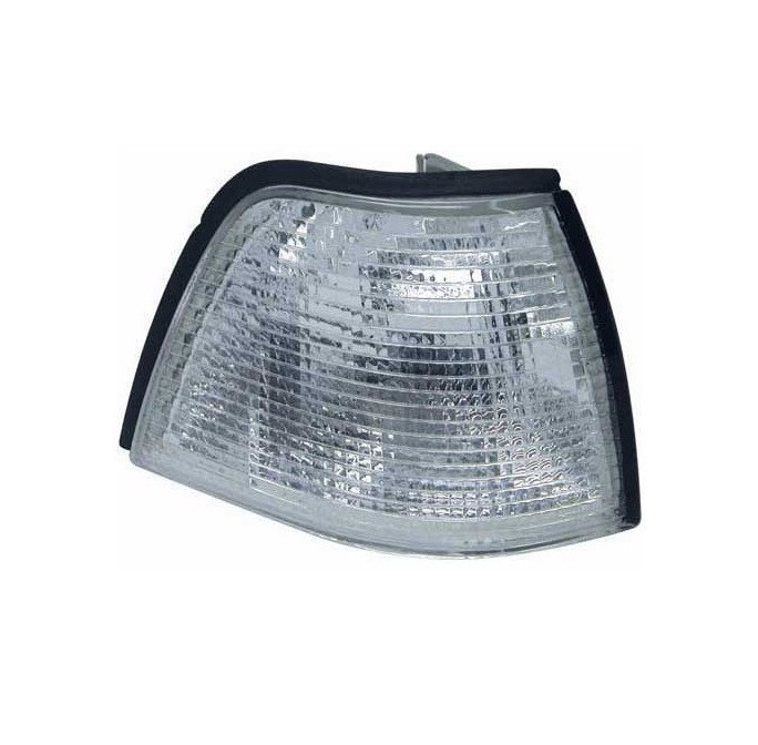 Lampa semnalizare fata BMW Seria 3 (E36), 12.1990-03.2000 CABRIO, COUPE, partea Dreapta, DEPO, tip bec PY21W; alb; cu dulie bec;