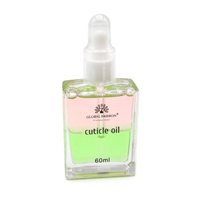 Ulei de unghii bifazic aromă căpșuni, pentru &icirc;ntărirea unghiilor uscate, Global Fashion, 60 ml