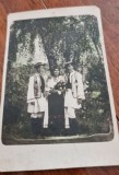 Fotografie tip Carte Postala - Familie in port popular