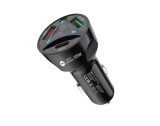 Cumpara ieftin Incarcator Auto,3 Porturi, 2 x Usb, 1 Usb Type C