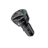 Incarcator Auto,3 Porturi, 2 x Usb, 1 Usb Type C