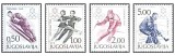 Iugoslavia 1968 - Jocurile Olimpice Grenoble, serie neuzata