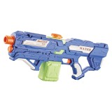Pistol cu apa pentru copii, rezervor 600ml, flippy, 14ani+, cu baterie 1200mah, electric burst, albastru/verde, 800ml
