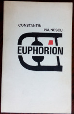 CONSTANTIN PAUNESCU-EUPHORION/DEBUT&amp;#039;69/DEDICATIE-AUTOGRAF PT RADU PETRESCU/740ex foto