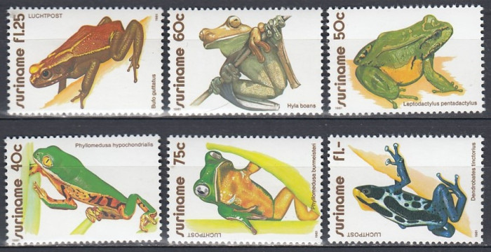 Surinam 1981 - Fauna Acvatica - BROASTE - MNH