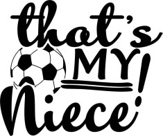Sticker decorativ, Text Fotbal, Negru, 10100ST-9 foto