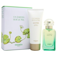 Hermes Un Jardin Sur Le Nil Set cadou unisex EDT 100 ml + 80 ml loțiune de corp