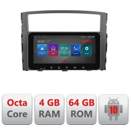 Navigatie Mitsubishi Pajero I-452 4+64 ecran 10.33&quot; Android Waze USB Navigatie Internet Youtube Radio CarStore Technology
