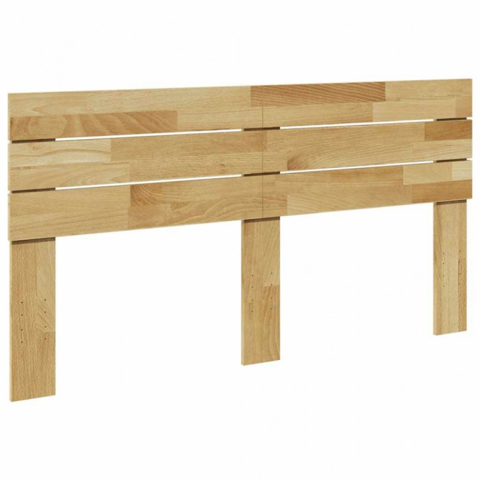 vidaXL Tăblie de pat 160 cm, lemn masiv de stejar 851981