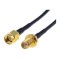 Cablu SMA mama-tata 50 ohm 25m negru BQ CABLE SMA-SMF/50/25