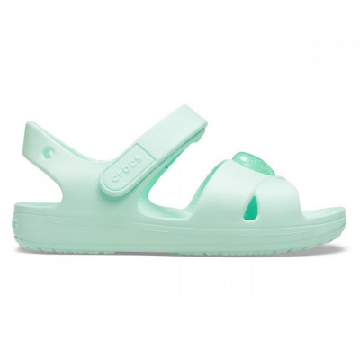 Sandale Crocs Classic Cross Strap Sandal PS Verde - Neo Mint foto