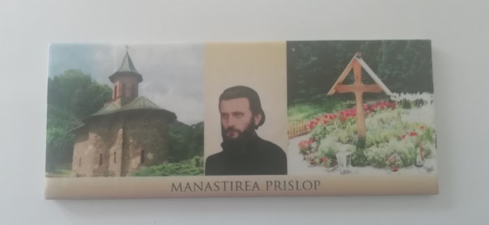 M3 C3 - Magnet frigider - tematica turism Hateg Manastirea Prislop - Romania 16