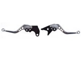 Set 2 manete frana si ambreiaj reglabile Suzuki Dl650 11-12/GSXR600 97-03/750 96... Cod Produs: MX_NEW CNC0081S