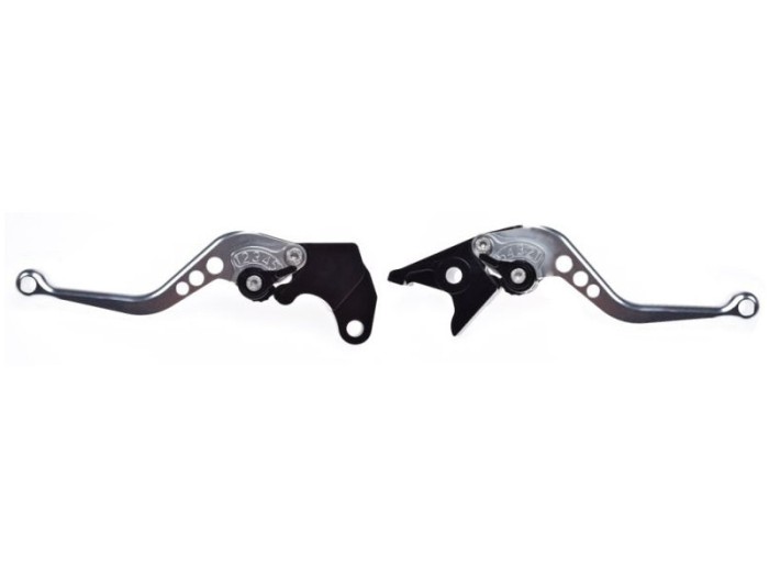Set 2 manete frana si ambreiaj reglabile Suzuki Dl650 11-12/GSXR600 97-03/750 96... Cod Produs: MX_NEW CNC0081S