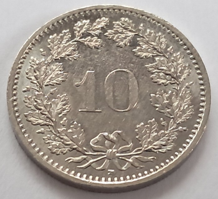 Elvetia, 10 Rappen 1989