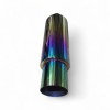 Toba Sport Inox Arsa Multicolor, 48cm, Diametru 6.2cm, Ornament 10.2cm, Universal