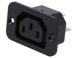 Conector Alimentare AC Soclu Mamă 10A 250V 40mm