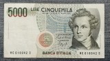 5000 Lire 1985 Italia / V. Bellini / seria 018942