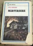 LITR14 0442 Literatura - Liviu Rebreanu - Marturisire