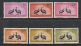Guinea 1961 - Pasari 6v MNH