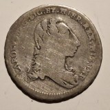 Italia Sicilia 6 tari 1735 argint Carol Bourbon RaR