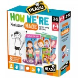 Cumpara ieftin Headu Montessori - Sa Invatam Partile Corpului