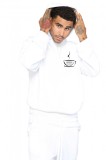 Hanorac Barbati Alb - Espresso Yourself II - S, THEICONIC