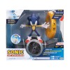 Figurina Sonic the Hedgehog cu Skateboard RC, Telecomanda, Viteza, Jucarie Copii