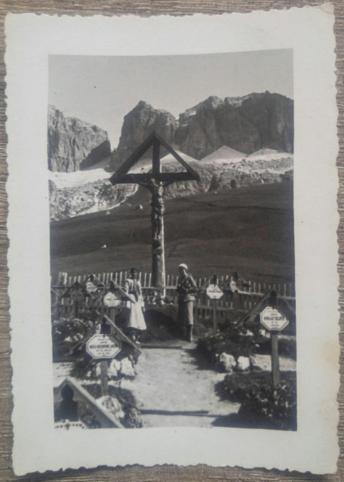 Cimitir de evrei in Alpi, ,,Col di Lana&quot;/ fotografie, 1932