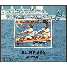 1992 - Jocurile Olimpice Barcelona, colita neuzata