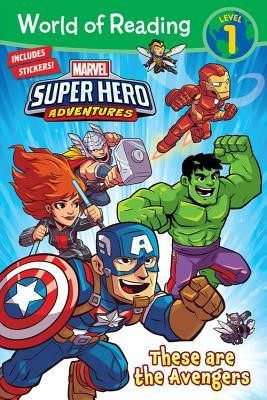World of Reading Marvel Super Hero Adventures: These Are the Avengers (Level 1) foto