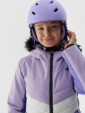 Geacă de schi membrana 10000 pentru fete - mov, 4F Sportswear