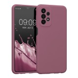 Husa Kwmobile pentru Samsung Galaxy A23, Silicon, Violet, 57829.167