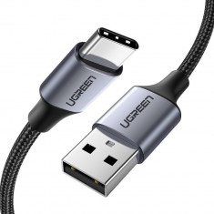 Cablu Ugreen Cablu USB - USB Type C Quick Charge 3.0 3A 1m Gri (60126)