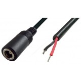 Cablu alim 2.5x5.5mm-2fire m- 1m