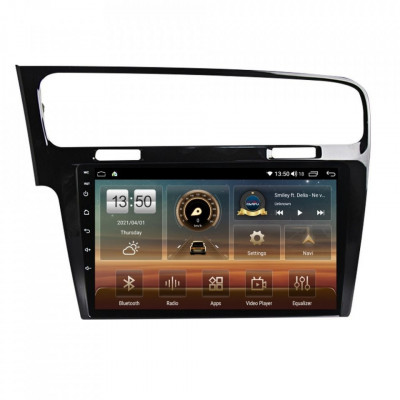 Navigatie dedicata cu Android VW Golf VII 2012 - 2019, negru, 6GB RAM, Radio foto