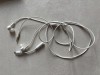 Casti albe cu fir si microfon compatibile iPhone Samsung Huawei Google Android etc, Casti In Ear, USB