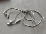 Casti albe cu fir si microfon compatibile iPhone Samsung Huawei Google Android etc, Casti In Ear, USB