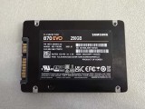 Solid State Drive (SSD) Samsung 870 EVO, 250GB, 2.5&quot;, SATA III - teste reale