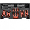 Set de cleme pentru furtunuri metalice si flexibile, 12 piese, Yato