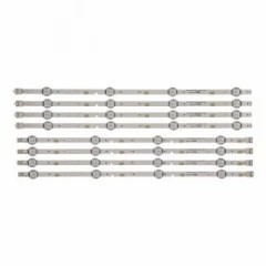 Set barete led , Televizor Samsung 48 inch , 8 barete cu 4 led-uri ( 4 A si 4 B )