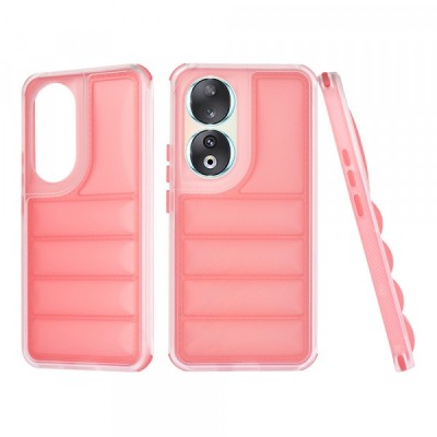 Husa pentru Honor 90, Techsuit, Wave Shield, Rosie foto