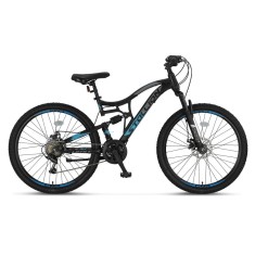 Bicicleta MTB Umit Stallion 2D, Full Suspension, SHM, 21 viteze, roata 26&amp;quot;, cadr... Cod:52659160001 foto