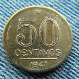2n - 50 Centavos 1947 Brazilia, America Centrala si de Sud