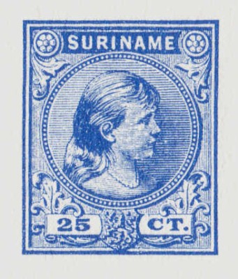✅(V43)Surinam 2017,&amp;quot;Printesa Wilhelmina 1892&amp;quot;,marca/carton special,catalog BD15 foto