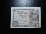 SPANIA 1 PESETA 1945 UNC