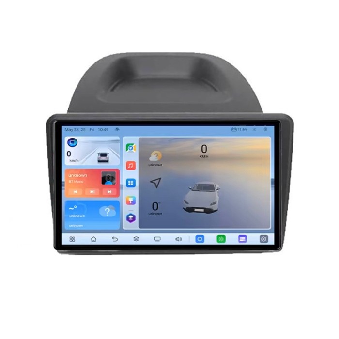 Navigatie Ford Fiesta C-256 Android 8 Core 2.2 Ghz 8+128 Qled 1K ADAS 4G LTE GPS 360 KIT-256+EDT-E409V3 CarStore Technology