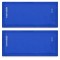 Set 2 Comprese de gel 28 x 13 cm pentru utilizare la cald/rece, Kwmobile, Albastru, Poliester, 41360