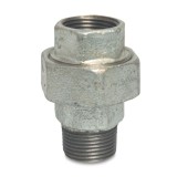 Fiting Filetat din Fontă Maleabilă, Racord Plat 1&#039;&#039; IG x 1&#039;&#039; AG