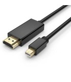 Cablu mini DisplayPort la Hdmi 1.8m negru, Generic
